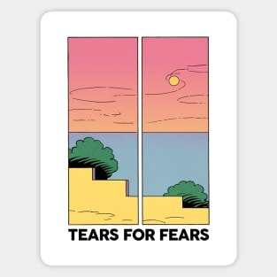 Tears For Fears • Retro Style Aesthetic Design Magnet